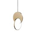 Geometric Pendant Light with Overlapping Circles