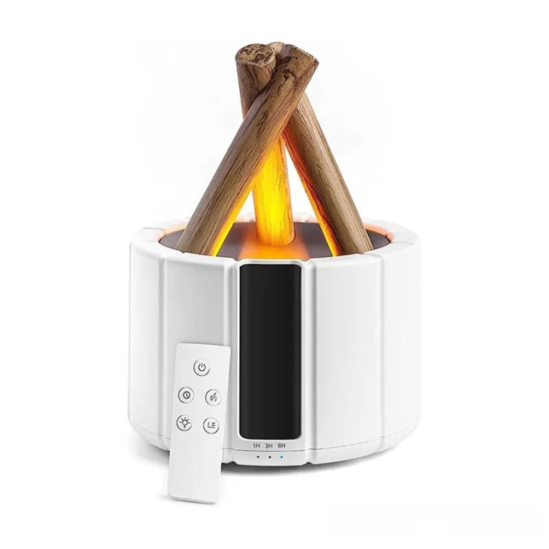 Flame Effect Humidifier with Remote Control