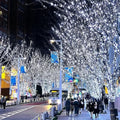 LED Christmas Tree String Lights – Sparkling & Safe Holiday Lighting White