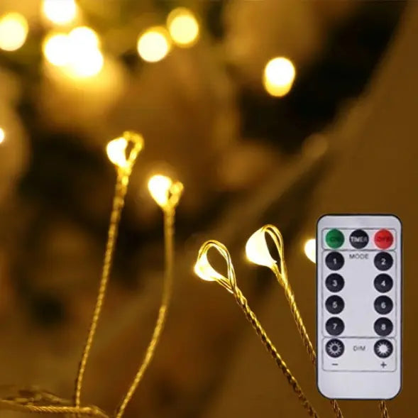 LED Christmas Tree String Lights – Sparkling & Safe Holiday Lighting