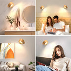 360° Swivel LED Wall Light with Touch Control