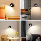 360° Swivel LED Wall Light with Touch Control