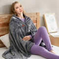 Heated Wearable Blanket with USB Power Bank