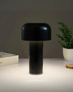 Modern Mushroom Table Lamp with Bell-Shaped Shade