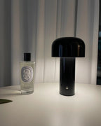 Modern Mushroom Table Lamp with Bell-Shaped Shade
