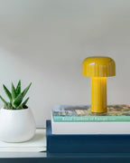 Modern Mushroom Table Lamp with Bell-Shaped Shade