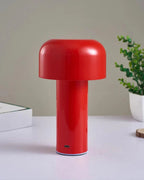 Modern Mushroom Table Lamp with Bell-Shaped Shade