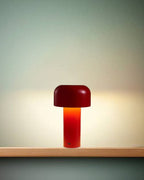 Modern Mushroom Table Lamp with Bell-Shaped Shade