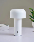 Modern Mushroom Table Lamp with Bell-Shaped Shade