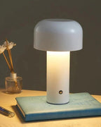 Modern Mushroom Table Lamp with Bell-Shaped Shade