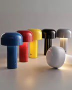 Modern Mushroom Table Lamp with Bell-Shaped Shade