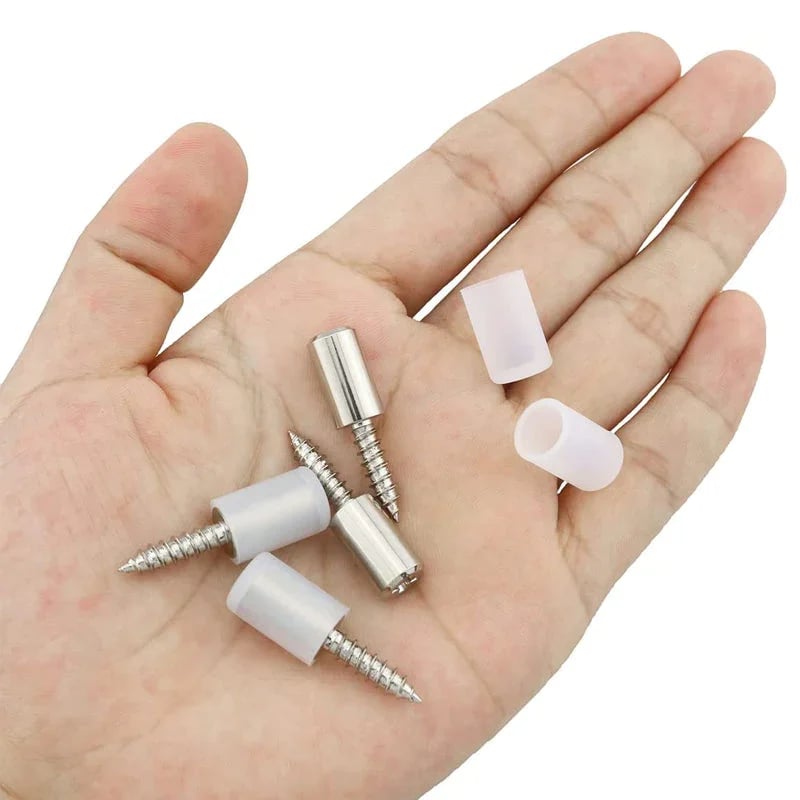Heavy Duty Cabinet Fastening Screws with Rubber Sleeves