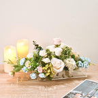 Clear Acrylic Flower Vase with Individual Stem Holes