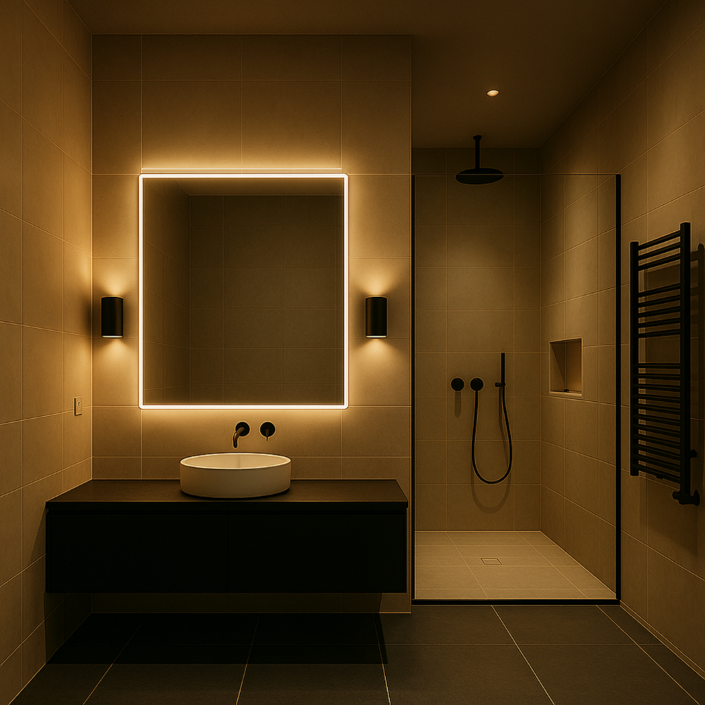 Dimmable LED Night Light to Plug In with Rotary Controller – Warm White Light