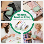 Waterproof Pill Organizer with 14 Removable Pouches