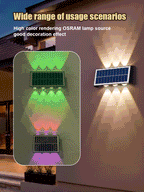 Solar Wall Light with Motion Sensor – Automatic Outdoor Lighting