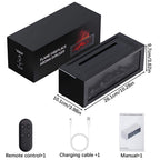 Flame Effect Diffuser with LED Fireplace Ambiance