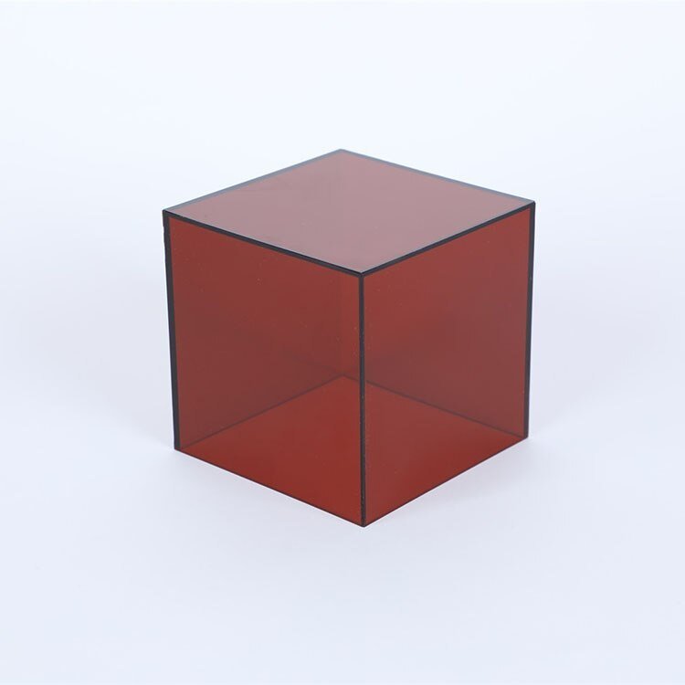 Acrylic Display Box with Transparent Design Brown