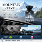 Car Air Freshener with Mountain Design - 110ml Long-Lasting