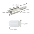 Heavy Duty Cabinet Fastening Screws with Rubber Sleeves