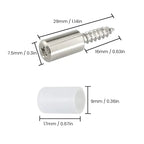 Heavy Duty Cabinet Fastening Screws with Rubber Sleeves