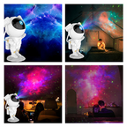 Galaxy Projector Astronaut Night Light with Remote Control