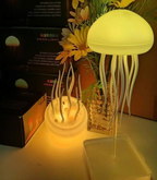 Jellyfish Pendant Light with Color-Changing LED