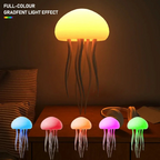 Jellyfish Pendant Light with Color-Changing LED