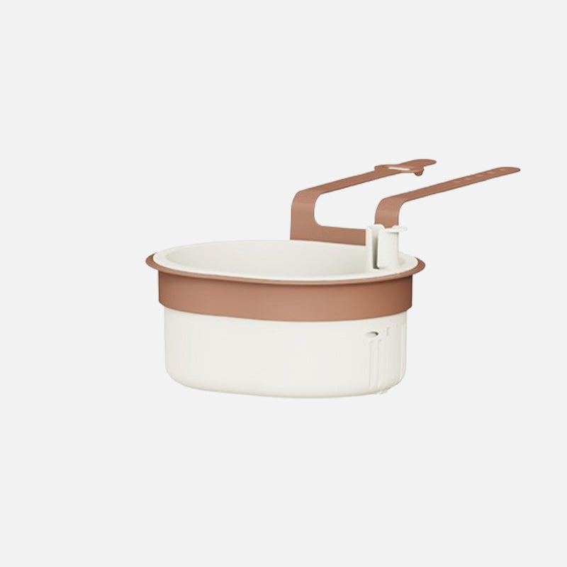Hanging Sink Strainer Basket – No More Clogs White