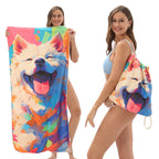 Beach Towel Backpack – 2-in-1 Convertible Design