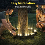 LED Tree Ring Light with 32 Warm LEDs