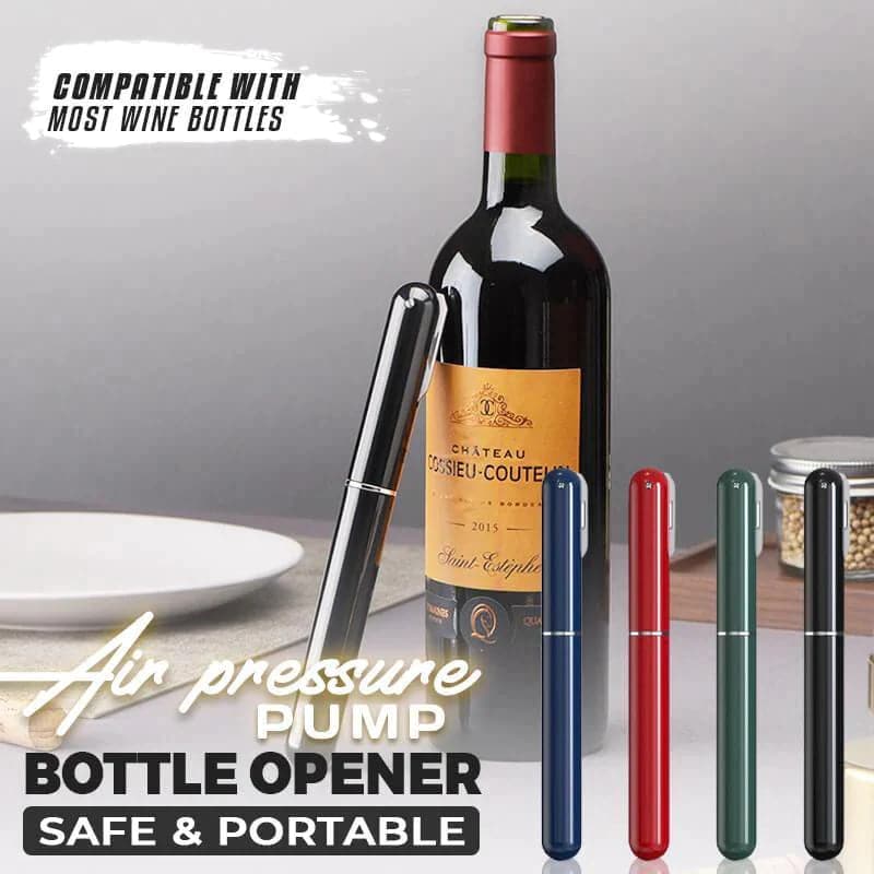 Air Pressure Wine Corkscrew - Effortless Cork Removal
