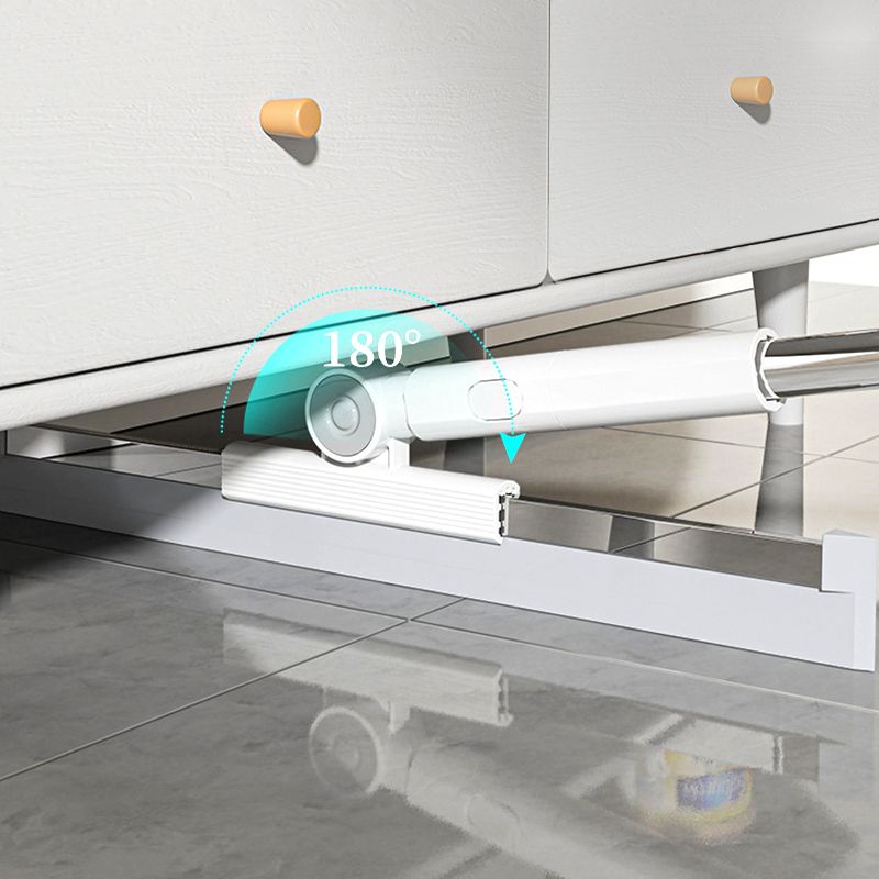 3-in-1 Silicone Floor Wiper with Telescopic Handle