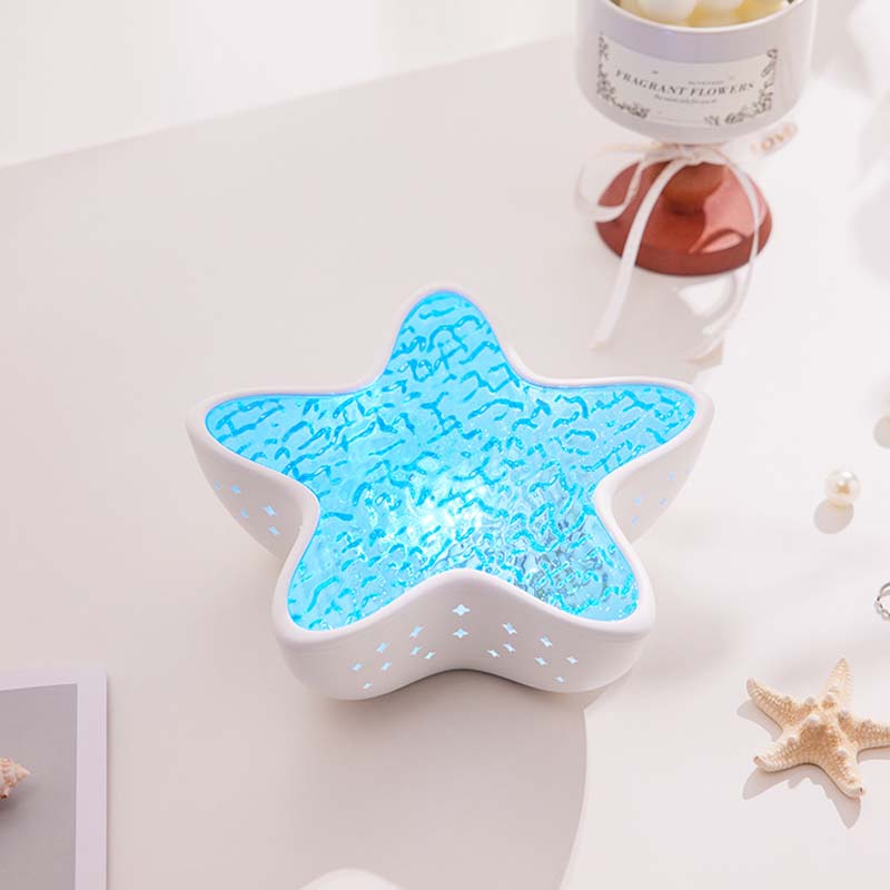 Starfish Ocean Wave Light Projector with 7 Colors