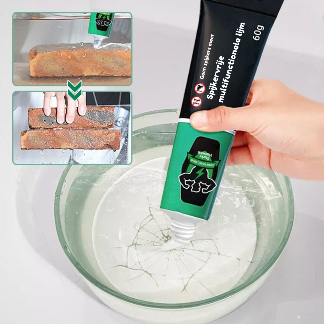 Nail-Free Multi-Surface Adhesive - Damage-Free Wall Mounting