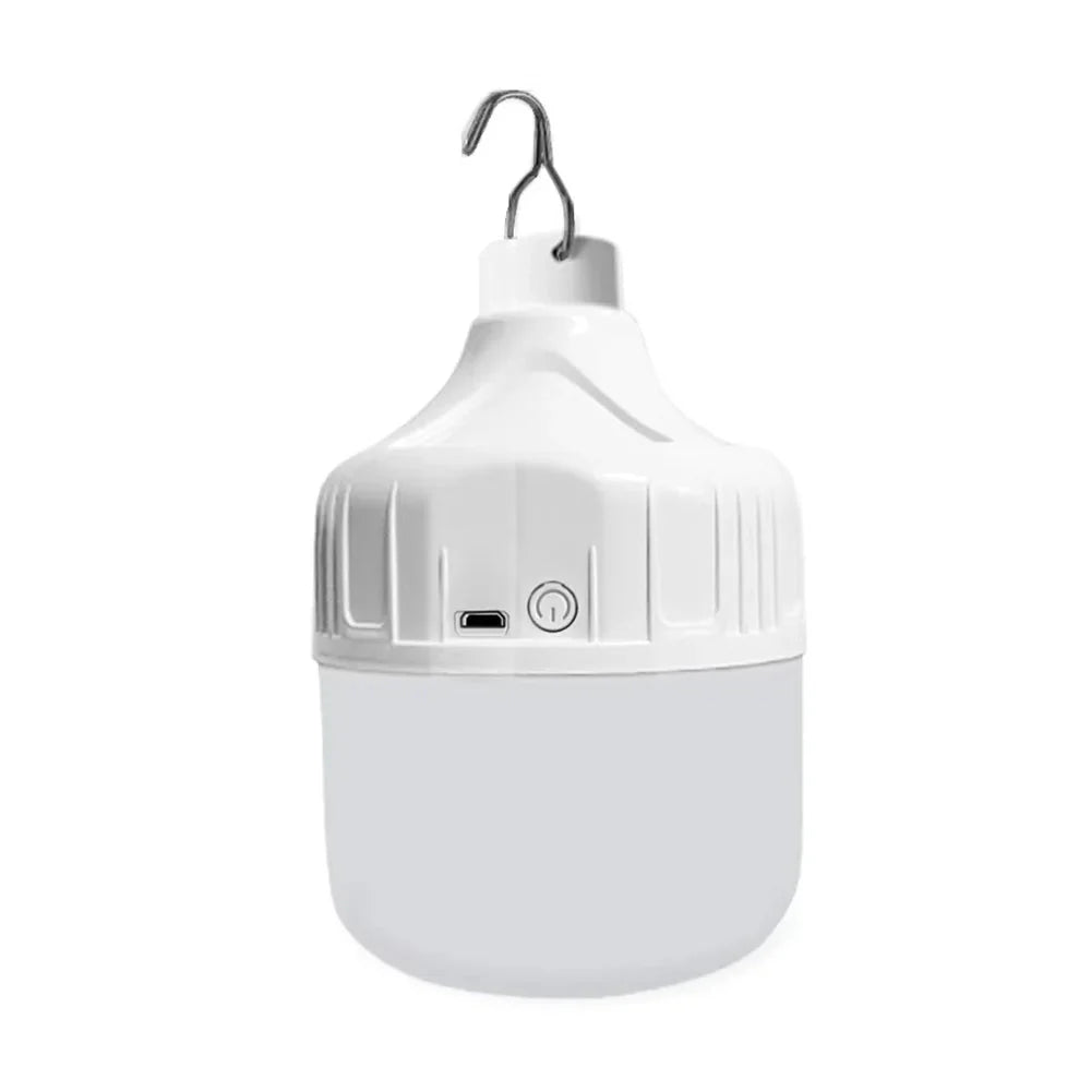 Rechargeable LED Camping Light with 3 Brightness Modes White Promax