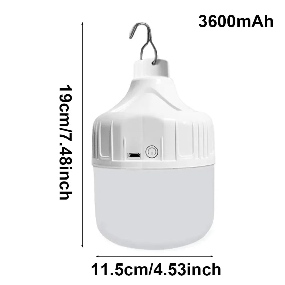 Rechargeable LED Camping Light with 3 Brightness Modes