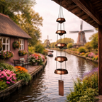 Metal Wind Chimes with Melodic Tones