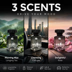 Car Air Freshener with Mountain Design - 110ml Long-Lasting