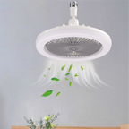 Modern Ceiling Fan Light with Remote Control Gray (360 degree rotation)