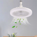 Modern Ceiling Fan Light with Remote Control White (360 degree rotation)