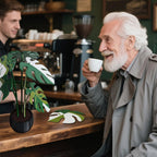 Coaster with Artificial Monstera Plant – Surface Protection with a Decorative Accent
