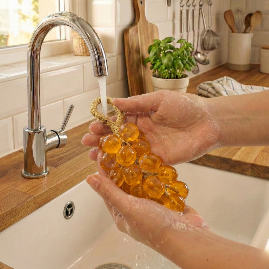 Handmade Grape Soap with Plant Oils – Decorative Hand Soap Lemon