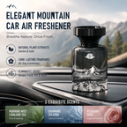 Car Air Freshener with Mountain Design - 110ml Long-Lasting
