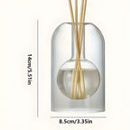 Glass Reed Diffuser with LED Mood Light