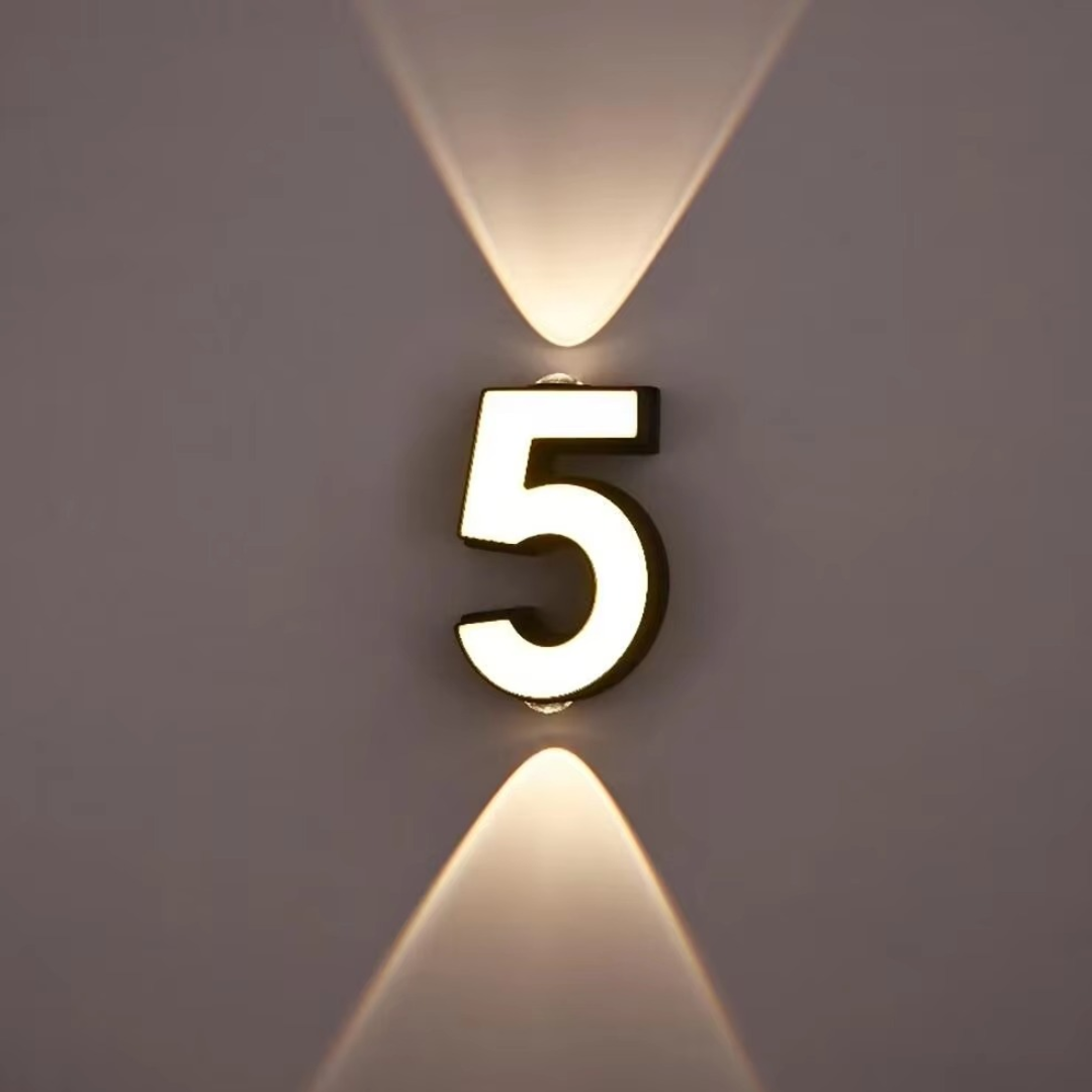 LED House Number Light with Motion Sensor 5