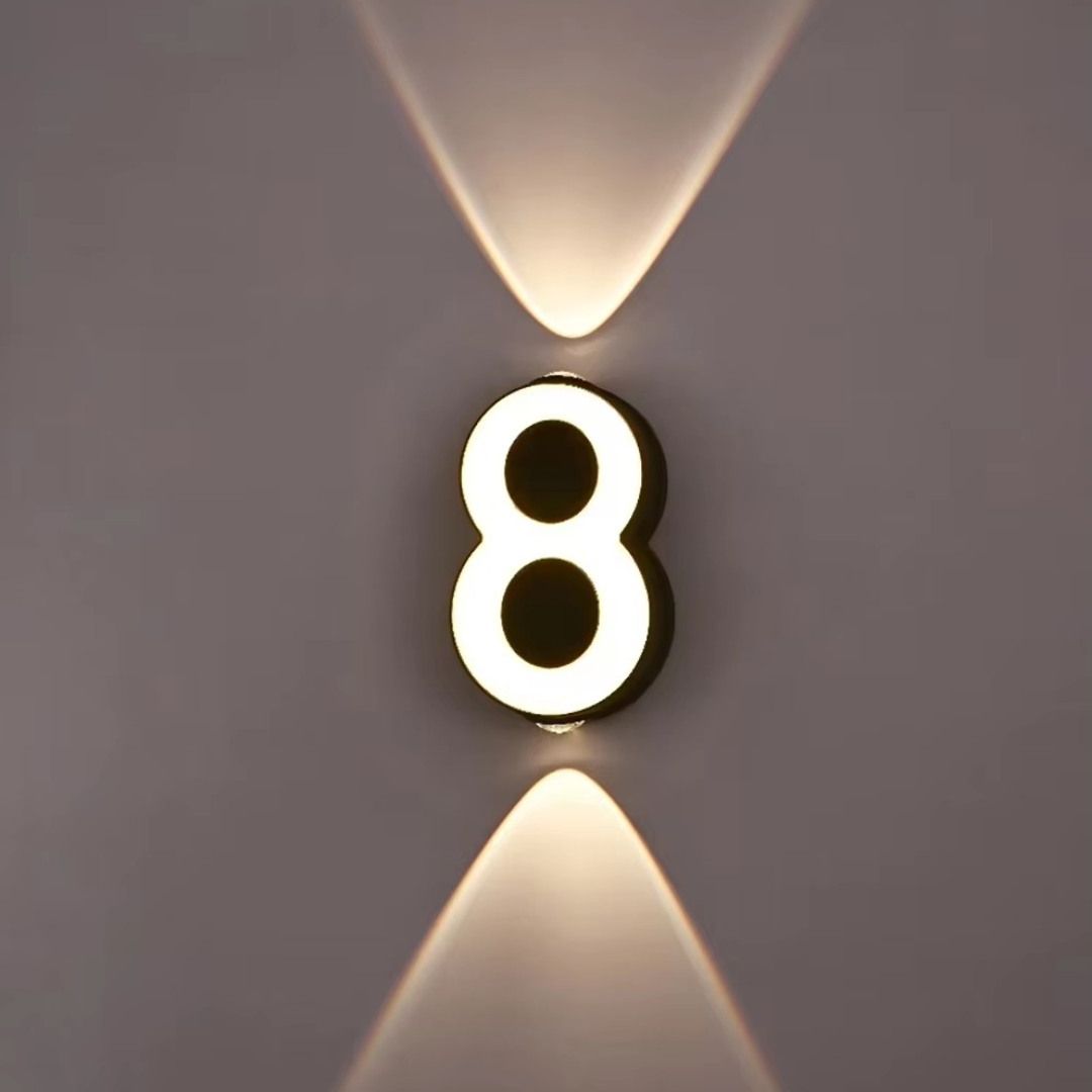 LED House Number Light with Motion Sensor 8