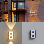 LED House Number Light with Motion Sensor