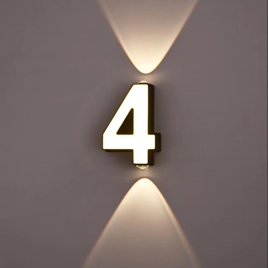 LED House Number Light with Motion Sensor 4