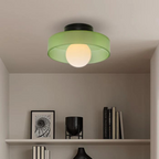Modern Glass Ceiling Light with Sphere Design